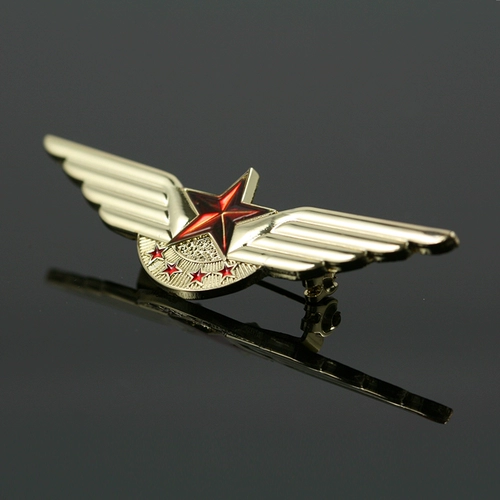 Подлинный CAAC China Civil Aviation Airlines Airlines Pilot Badge Fall Saster Boys Captain Grand главы Wings Memorial
