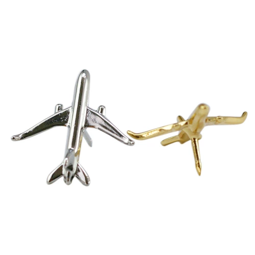 Металлический самолет, значок, медаль, золото и серебро