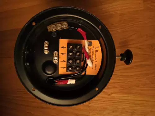 Baeuerle Baoer Music Dark Room Используется таймер усилителя немецкий, все -метел механический таймер