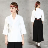 Японское кимоно, комбинезон, белый топ, белая одежда