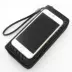 Túi chìa khóa xe nam da của nam giới ví dây kéo dọc thanh niên kinh doanh đa chức năng thẻ chìa khóa gói túi điện thoại di động