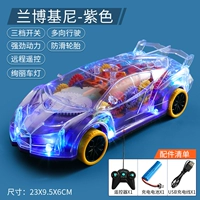 Lamborghini, большой, сиреневый