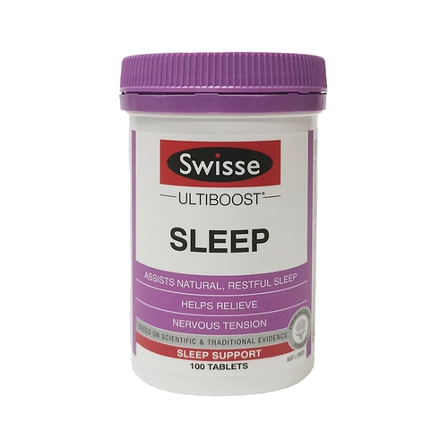 Австралийская покупка Swisse Sleep Talblet 100 Таблетки снятия сна стрессовые растительные растения без мелатонина