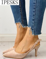 Босоножки women shoes pumps leather boat