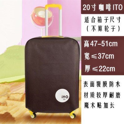 Túi vải Oxford chống thấm túi che bụi kéo hộp du lịch 20/22/24/26/28/30 inch bảo vệ nắp hộp l. - Phụ kiện hành lý