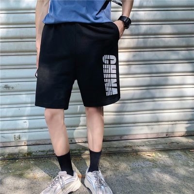 Summer leisure sports shorts men's Korean fashion social people's net red 5-cent pants spirit boy beach underpants