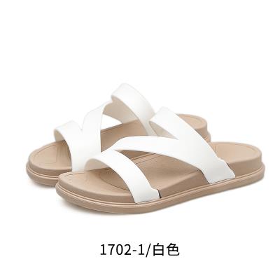 Giày mùa hè 2019 mới chống thấm nước mưa cho nữ mang dép đế bằng, dép đế mềm chống trơn trượt - Rainshoes