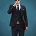 Của nam giới Hàn Quốc phiên bản của mỏng phù hợp với phù hợp với kinh doanh bình thường mùa xuân và mùa hè thanh niên hôn đám cưới người đàn ông tốt nhất chú rể chuyên nghiệp ăn mặc Suit phù hợp