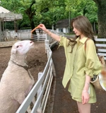 Свежий летний милый комплект, защита от солнца