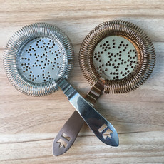 Фильтр для льда 日式进口不锈钢滤冰器 弯角滤冰器 漏网鸡尾酒过滤器