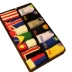 Chính hãng POLO vớ vớ của nam giới tuần 7 vớ nam cotton hộp quà tặng cờ kỹ thuật số gói mô hình bán buôn vớ chân Vớ hàng tuần