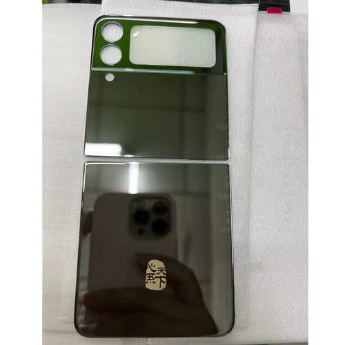 Подходит для Samsung Z Flip 345 для изменения W23 F7110 W7023 W24 задняя крышка аккумулятора задних крышек
