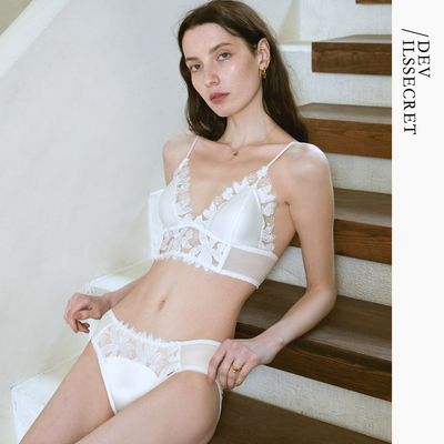 DEVILSSE法式薄款性感蕾丝无钢圈大胸显小薄胸罩背心内衣文胸套装-淘宝网 DEVILSSE法式薄款性感蕾丝无钢圈大胸显小薄胸罩背心内衣文胸套装-淘宝网