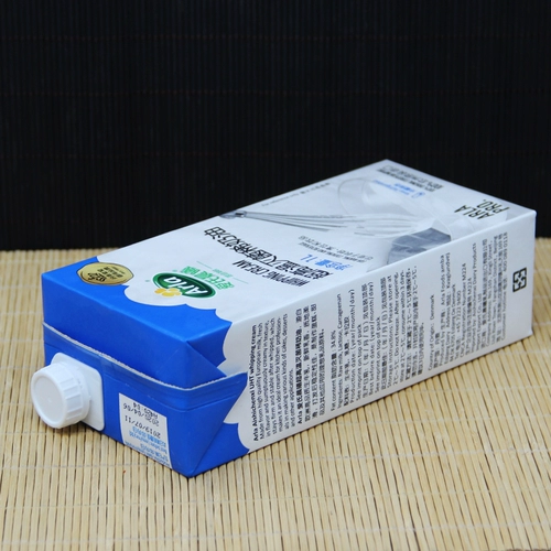 Дания импортировал AI Morning Dawn Fresh Cream 1l*10 Cake Coremer Dirted Cream Tart Music Box