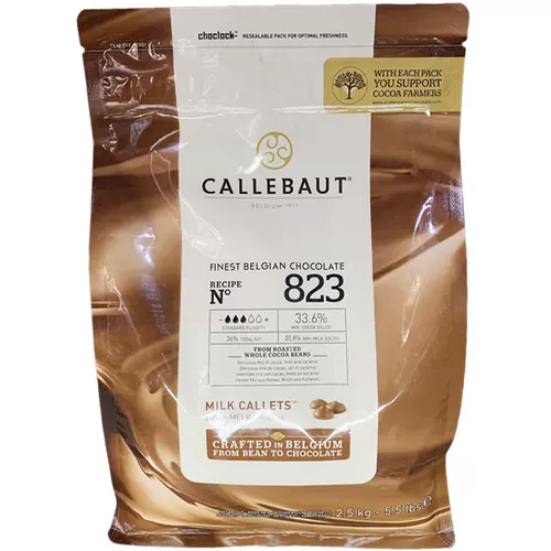 Gali Bao 33,6%Молочный шоколадный бобы 2,5 кг Бельгия Оригинальные импортированные Импортированные Уэст -Пойнт Декоративные Ингредиенты для выпечки