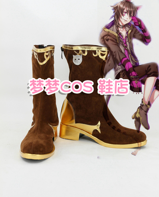 taobao agent No. 2646 Dream Kingdom and 100 sleeping prince Chai County Cat suede COSPLAY shoes