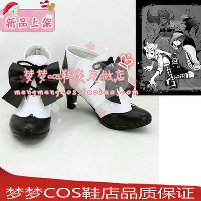 taobao agent Number 2353 Black deacon Charles COSPLAY shoes anime shoes to customize