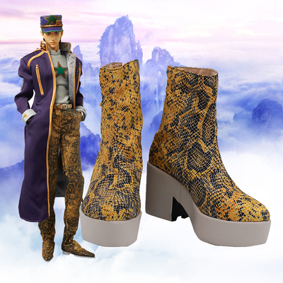 taobao agent A710 Jojo's Wonderful Adventure Six Martial Arts Shengtaro COSPLAY shoes to customize