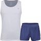 Bộ đồ thể thao chạy bộ ngoài trời dành cho nam giới Mùa hè khô nhanh Chạy bộ quần short chạy bộ Vest - Thể thao sau
