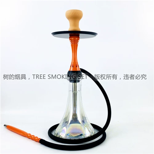 Арабский сигаретный горшок Apache восемь -дыра одаренная подарочная коробка Альфа кальян средний ночной клуб сетка красный горшок