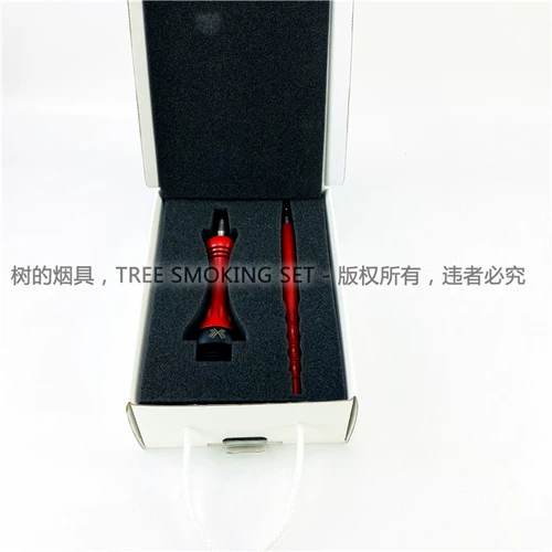 Арабский сигаретный горшок Apache восемь -дыра одаренная подарочная коробка Альфа кальян средний ночной клуб сетка красный горшок