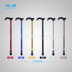 Hợp kim nhôm hai 6-tốc độ kính thiên văn đi bộ dính mía trekking ba lan tuổi stick chiều dài điều chỉnh nhà máy bán hàng trực tiếp gậy ba chân để điện thoại Gậy / gậy