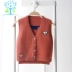 Trai Mùa Xuân và Mùa Thu Trẻ Em Mặc Vest Ấm 2018 Mới Dệt Kim Áo Len Trẻ Em Mỏng của Bé Vest Cardigan