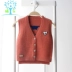 Trai Mùa Xuân và Mùa Thu Trẻ Em Mặc Vest Ấm 2018 Mới Dệt Kim Áo Len Trẻ Em Mỏng của Bé Vest Cardigan shop quần áo trẻ em đẹp Áo ghi lê