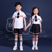 Trẻ em mới ngày trẻ em trang phục đồng phục sinh viên điệp khúc nam và nữ quần yếm có dây đeo quần áo hiệu suất quần áo mẫu giáo