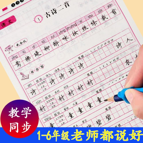 Учащиеся начальной школы 1, два, три, три, четыре, оценки и буклеты первых и нижних классов.