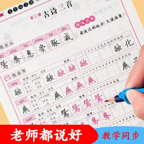 Учащиеся начальной школы 1, два, три, три, четыре, оценки и буклеты первых и нижних классов.