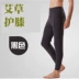 Quần ấm cho nam cộng với nhung dày cao eo cotton Slim quần ngố cỡ lớn trung niên cộng với quần legging cao đến đầu gối quần tất nữ lót lông Quần nóng lên