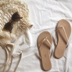 Reinventing Tkees Cô Flip-Flops Thời trang thể thao Flips Casual Slip-on Dép nền tảng dép hot Dép thể thao