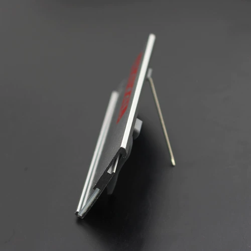 Пользовательская сменная металлическая сменная бумага с алюминиевым сплавом.