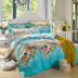 Bông bốn mảnh twill 100% cotton quilt cover giường đôi giường đơn mùa hè 1.51.8 m bộ đồ giường Bộ đồ giường bốn mảnh