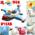 Qi Caibei ngồi vòng tròn máy bay bơi vòng 1-6 tuổi trẻ em dày lên chỗ ngồi vòng bơi để gửi máy bơm - Cao su nổi phao bơi cho bé 3 tuổi Cao su nổi