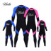 Áo tắm ấm cho trẻ em dày 2 mảnh wetsuit mảnh dài tay áo học sinh mùa đông áo tắm chống nắng ống thở - Bộ đồ bơi của Kid đồ bơi cho em bé Bộ đồ bơi của Kid