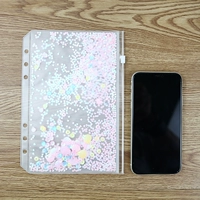 A5 Pink Sequits Bag (6 отверстий)