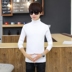 14 thiếu niên mùa thu và mùa đông Chàng trai 13-17 tuổi 15 bộ áo len 16 học sinh trung học cơ sở áo len cổ cao 18 bộ thể thao nam mùa đông Hàng dệt kim