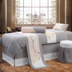 Vẻ đẹp trải giường bốn bộ đơn giản Châu Âu cao cấp bông quilt tùy chỉnh vẻ đẹp cơ thể giường massage trải giường bìa Trang bị tấm