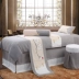 Vẻ đẹp trải giường bốn bộ đơn giản Châu Âu cao cấp bông quilt tùy chỉnh vẻ đẹp cơ thể giường massage trải giường bìa Trang bị tấm
