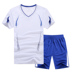 Thể thao phù hợp với nam mùa hè lỏng cộng với phân bón XL khô nhanh mỏng ngắn tay cầu lông phù hợp với nam tập thể dục chạy quần áo Bộ đồ