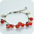 Châu âu và Mỹ đồ trang sức nhỏ retro pha lê ngọt ngào ít cherry quà tặng đẹp vài garnet bracelet bracelet bracelet nữ Vòng đeo tay Clasp