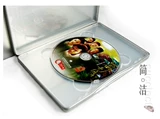 Коробка для упаковки компакт -дисков высокая коробка CD DVD DVD Железная коробка простая двойная диск модная свадебная коробка для праздника коробки для хранения CD рамка
