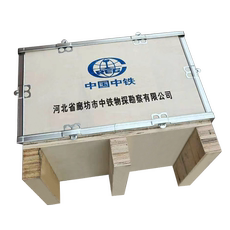 деревянная упаковка 定制出口免熏蒸带叉车脚物流卡扣组装包装设备可拆卸钢带包边木箱 Nosamalo