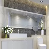 Хрустальная льда трещина стеклянная мозаичная плитка Плитка Переписка телевизор Фоновая стена каменная оболочка кухня гостиная стена стены