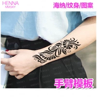 Cánh tay mẫu Henna tattoo mẫu Hannah kem Haina body painting tay hình tay hình Mehndi Ấn Độ vẽ tay hình xăm dán hoa hồng