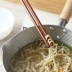 1 đôi đũa mì dài bằng gỗ nhà bếp nhanh bộ đồ ăn trong nhà lẩu xào nấm mốc Nhật Bản chất lượng cao