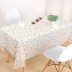 Vải nhỏ tươi khăn trải bàn bàn hình chữ nhật bàn cà phê bàn ​​chống thấm nước chống nóng bảng mat dầu-bằng chứng dùng một lần PVC khăn trải bàn Khăn trải bàn