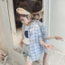 Cô gái mặt trời bảo vệ quần áo 2018 mới của Hàn Quốc phiên bản của siêu mỏng thoáng khí phần dài mùa hè trẻ em lớn ngoài trời da mặt trời quần áo bảo hộ shop quần áo trẻ em đẹp Quần áo ngoài trời cho trẻ em